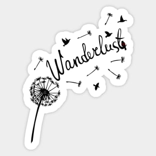 wanderlust Sticker